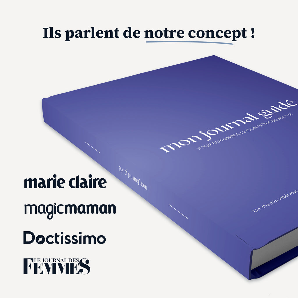 Mon journal guidé - Développement personnel, trouver mon chemin de vie