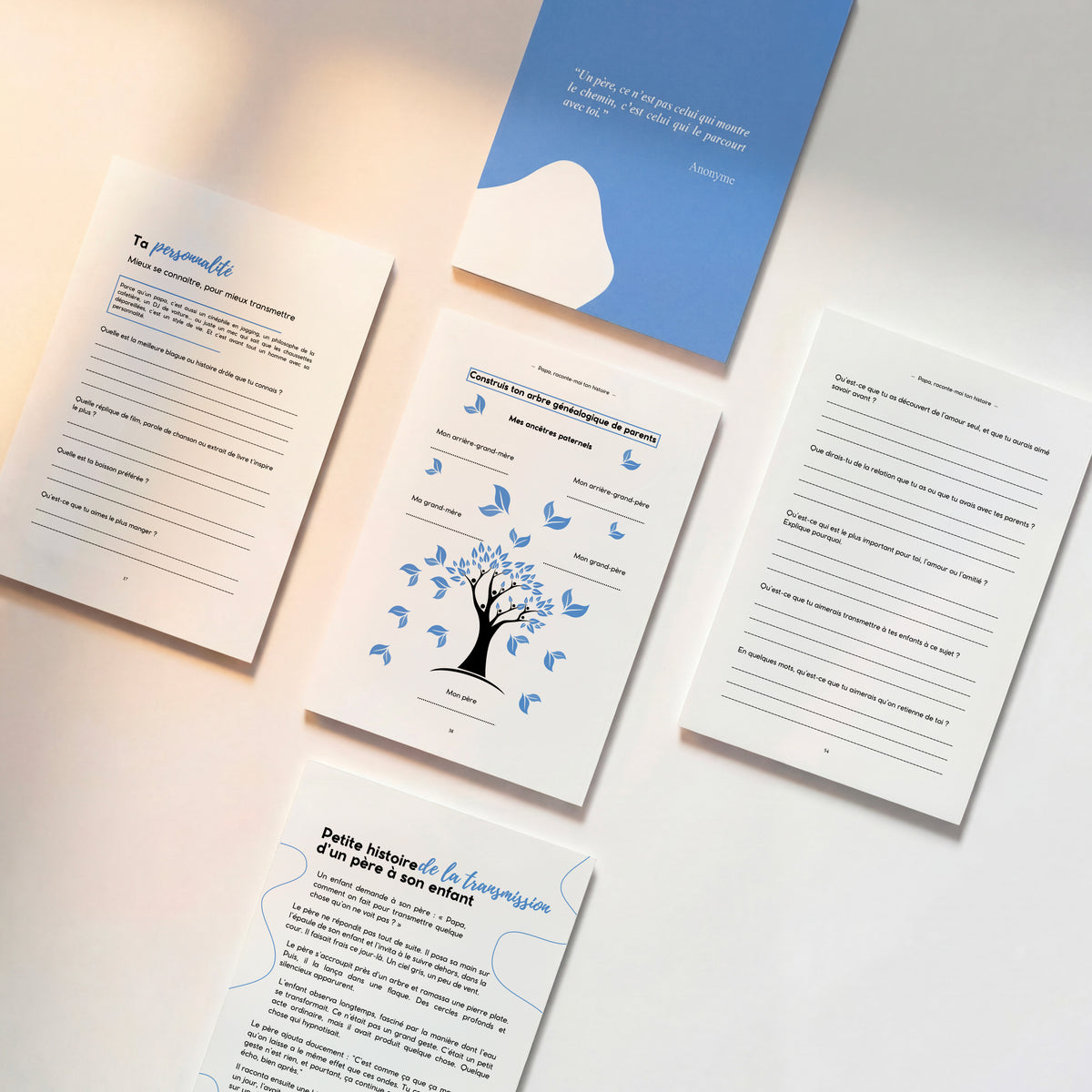 Journal guidé - Papa, raconte-moi ton histoire