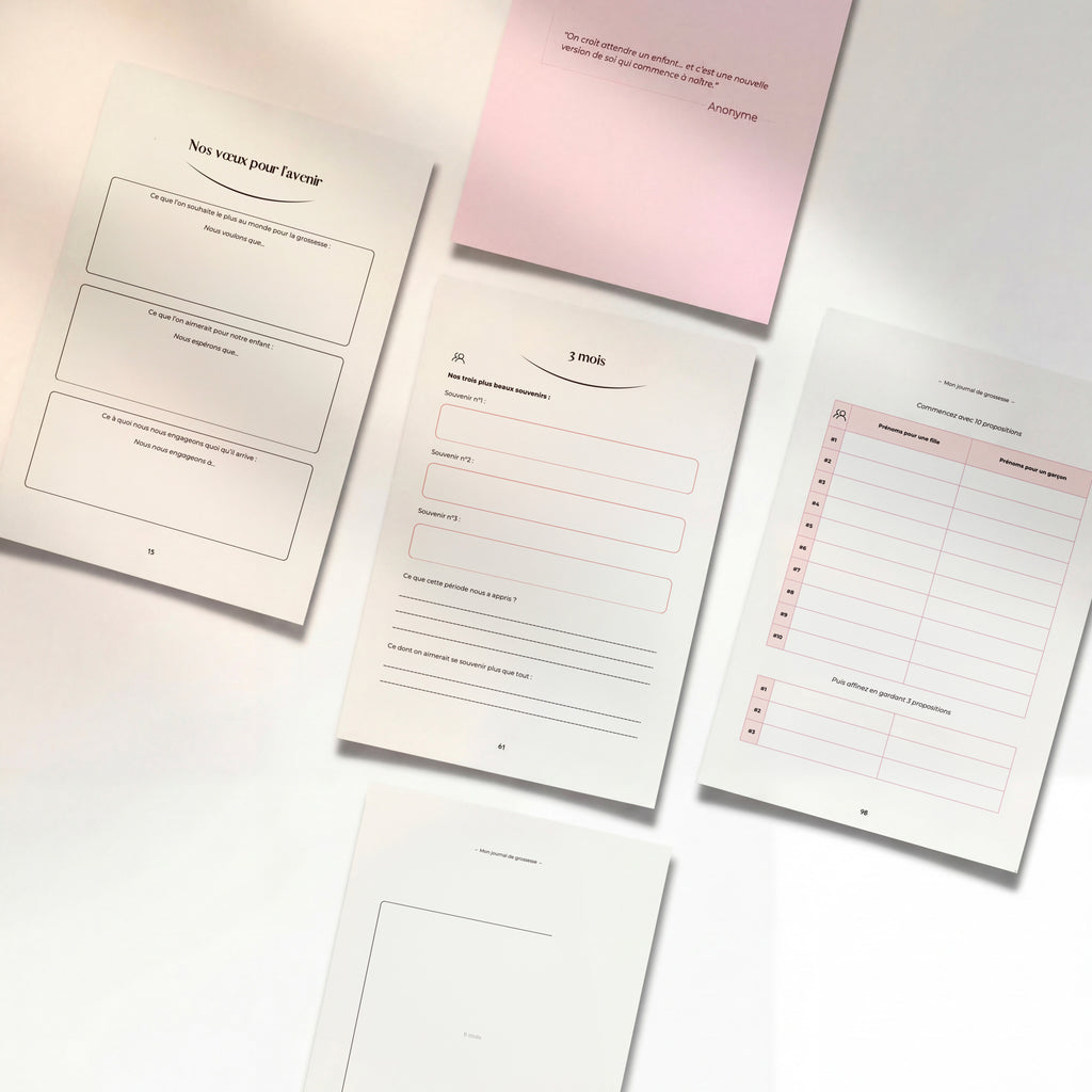 Mon journal de grossesse