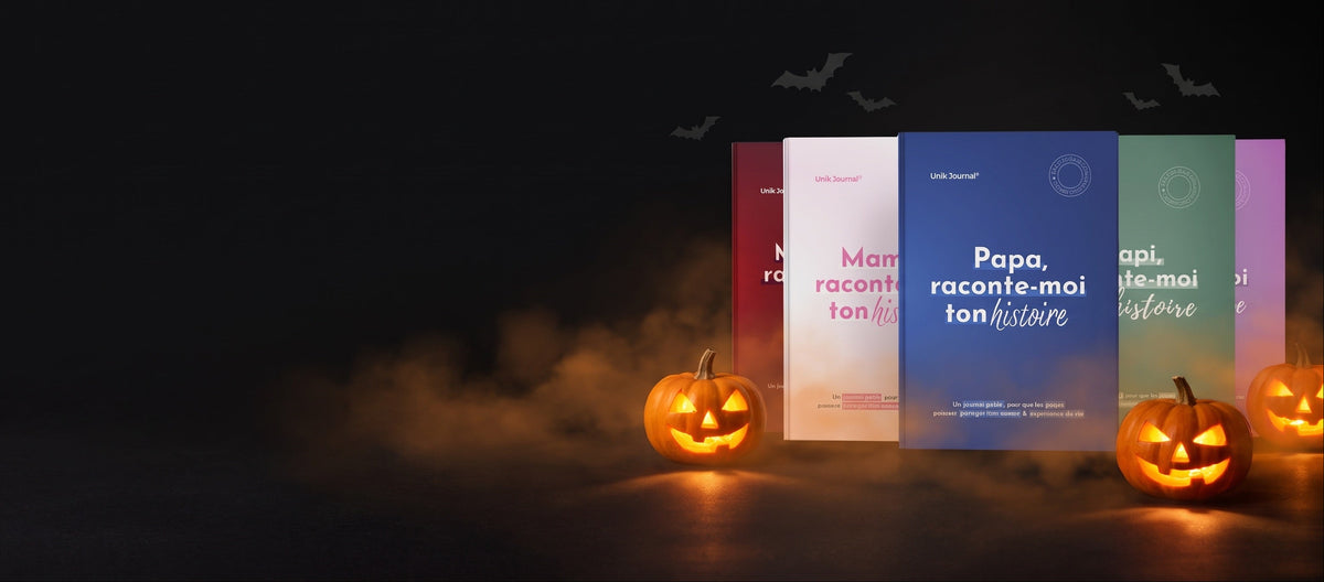 Journaux Unik Journal et citrouilles d'Halloween