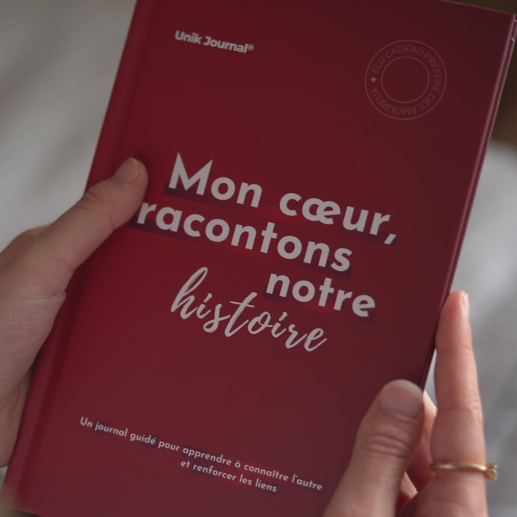 Journal guidé - Mon cœur, racontons notre histoire